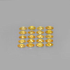 Zaffiro naturale arancione da 3,03 ct, marchesa, VVS-VS