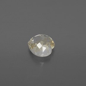 Zaffiro naturale giallo da 1,40 ct, a forma di cuore, VVS-VS