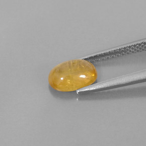 Zaffiro naturale oro da 1,74 ct, trasparente, trasparente/traslucido