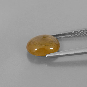 Zaffiro naturale oro da 2,72 ct, trasparente, trasparente/traslucido