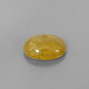 Zaffiro naturale giallo da 4,29 ct, trasparente, trasparente/traslucido