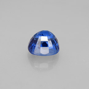 Zaffiro naturale blu da 2,14 ct, taglio a cuscino, VVS-VS