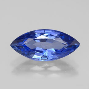 Zaffiro naturale blu da 2,73 ct, marchesa, VVS