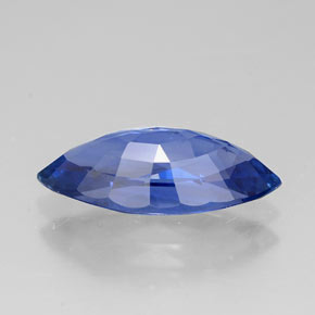 Zaffiro naturale blu da 2,73 ct, marchesa, VVS