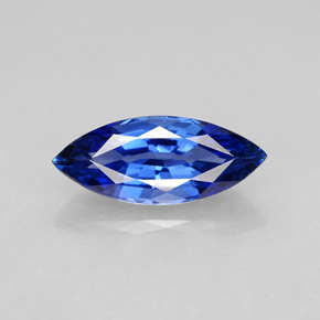 Zaffiro naturale blu da 2,69 ct, marchesa, VVS