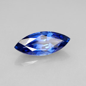 Zaffiro naturale blu da 2,69 ct, marchesa, VVS