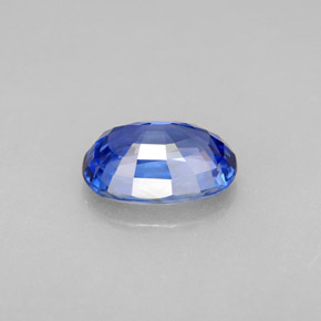 Zaffiro naturale blu da 2,15 ct, taglio ovale, VVS-VS