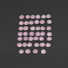 Zaffiro naturale rosa da  ct, taglio rotondo, VVS-VS