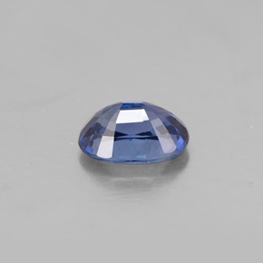 Zaffiro naturale blu da 1,07 ct, taglio ovale, VVS