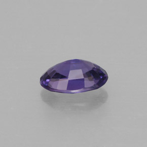 Zaffiro naturale viola da 0,56 ct, taglio ovale, VS