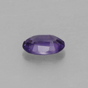 Zaffiro naturale viola da 0,56 ct, taglio ovale, VS