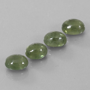 Zaffiro naturale verde da 7,83 ct, trasparente, trasparente/traslucido