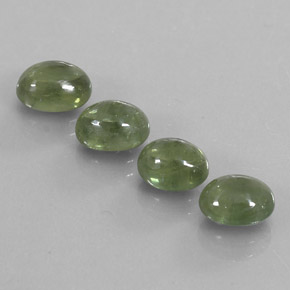 Zaffiro naturale verde da 7,83 ct, trasparente, trasparente/traslucido