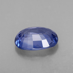 Zaffiro naturale blu da 2,23 ct, taglio ovale, VS