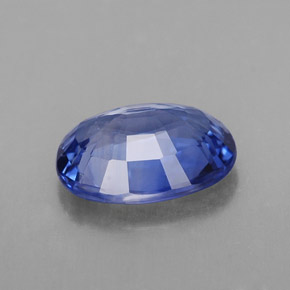 Zaffiro naturale blu da 2,32 ct, taglio ovale, VVS-VS