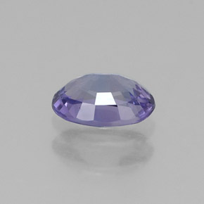 Zaffiro naturale viola da 0,57 ct, taglio ovale, VVS-VS
