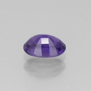 Zaffiro naturale viola da 0,65 ct, taglio ovale, VVS-VS