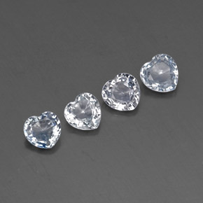 Zaffiro naturale blu da  ct, a forma di cuore, VVS