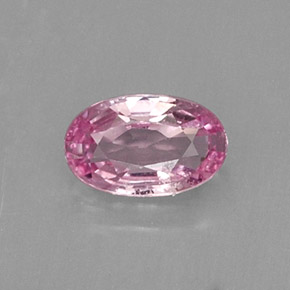 Zaffiro naturale rosa da 0,27 ct, taglio ovale, VVS