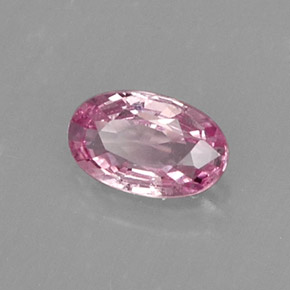 Zaffiro naturale rosa da 0,27 ct, taglio ovale, VVS