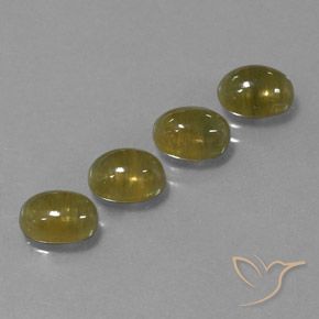 Zaffiro naturale dorato da 5,74 ct, trasparente, trasparente/traslucido