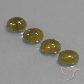Zaffiro naturale dorato da 5,74 ct, trasparente, trasparente/traslucido