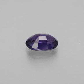 Zaffiro naturale viola da 0,59 ct, taglio ovale, VVS