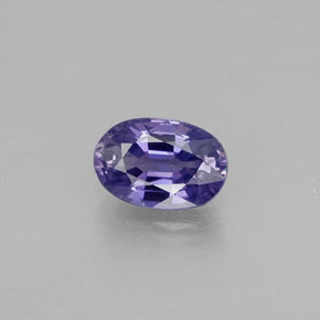 Zaffiro naturale blu da 0,67 ct, taglio ovale, VVS