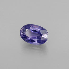 Zaffiro naturale blu da 0,67 ct, taglio ovale, VVS
