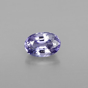 Zaffiro naturale viola da 0,74 ct, taglio ovale, VVS