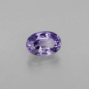 Zaffiro naturale viola da 0,68 ct, taglio ovale, VVS