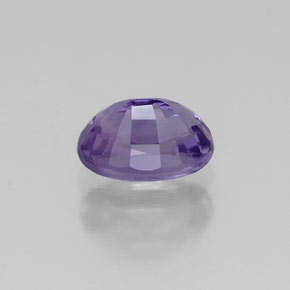 Zaffiro naturale viola da 0,80 ct, taglio ovale, VS