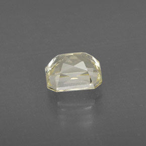Zaffiro naturale giallo da 1,46 ct, taglio smeraldo, VVS