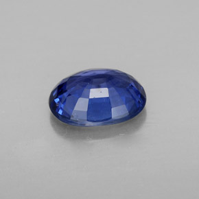 Zaffiro naturale blu da 2,28 ct, taglio ovale, VS