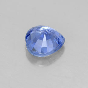Zaffiro naturale blu da 1,15 ct, a forma di cuore, VVS