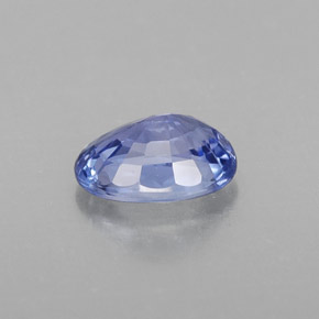 Zaffiro naturale blu da 1,12 ct, taglio ovale, VS