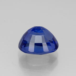 Zaffiro naturale blu da 2,41 ct, taglio ovale, VS