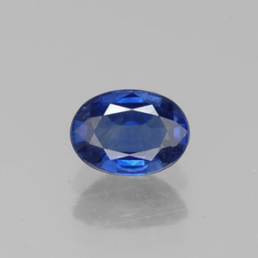 Zaffiro naturale blu da 0,67 ct, taglio ovale, VS-SI