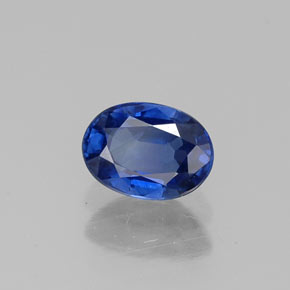Zaffiro naturale blu da 0,67 ct, taglio ovale, VS-SI
