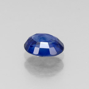 Zaffiro naturale blu da 0,70 ct, taglio ovale, VS