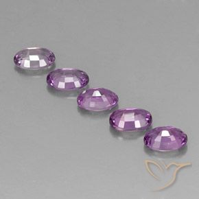 Gemme di Zaffiro Viola scuro naturale da 2.98 ct, Ovale, VVS-VS