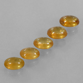 Zaffiro naturale dorato da 3,06 ct, trasparente, trasparente/traslucido