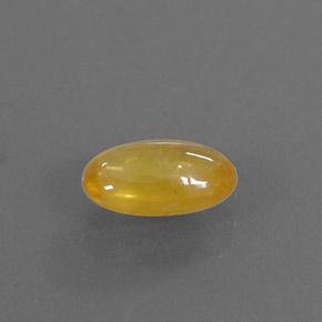 Zaffiro naturale giallo da 0,85 ct, trasparente, trasparente/traslucido