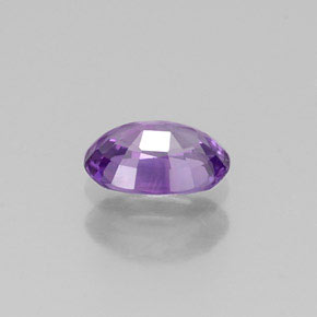 Zaffiro naturale viola da 0,54 ct, taglio ovale, VVS-VS
