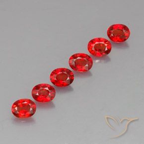 Zaffiro naturale arancione da 2,15 ct, taglio ovale, VVS-VS