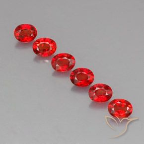Zaffiro naturale arancione da 2,15 ct, taglio ovale, VVS-VS