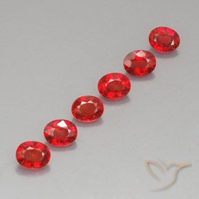 Zaffiro naturale arancione da 2,17 ct, taglio ovale, VVS-VS