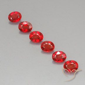 Zaffiro naturale arancione da 2,17 ct, taglio ovale, VVS-VS