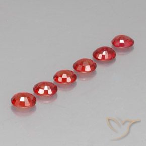 Zaffiro naturale arancione da 2,17 ct, taglio ovale, VVS-VS