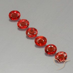 Zaffiro naturale arancione da 2,05 ct, taglio ovale, VVS-VS